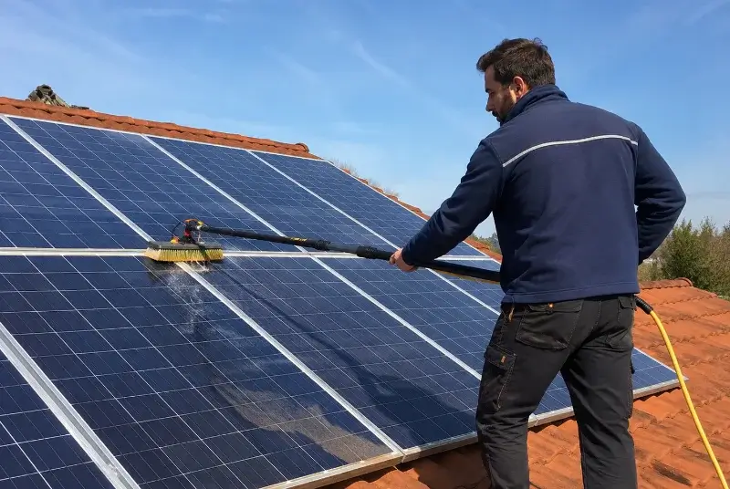 Nettoyage et entretien de panneaux solaires à Hagetmau