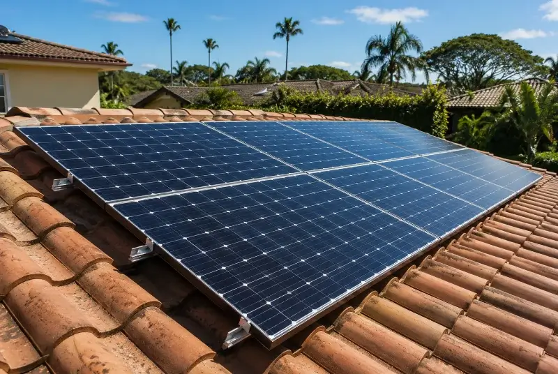Installation de panneaux solaires à Hagetmau